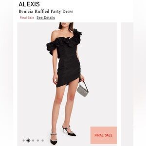 ALEXIS
Benicia Ruffled Party Dress Size Large